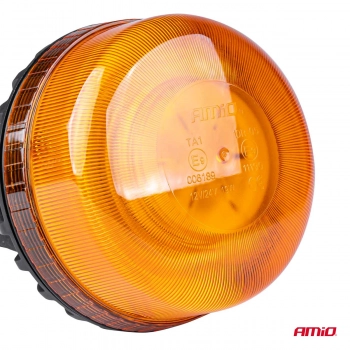 Lampa ostrzegawcza błyskowa kogut 36 LED śruba R65 R10 12V 24V W03sb AMIO-02294