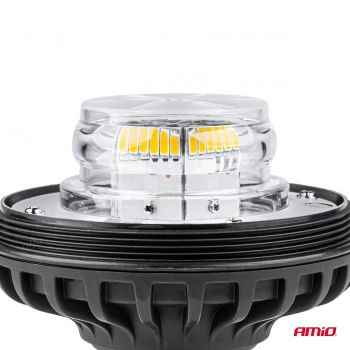 Lampa ostrzegawcza błyskowa kogut 36 LED śruba R65 R10 12V 24V W03sb AMIO-02294