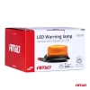 Lampa ostrzegawcza błyskowa kogut 36 LED magnes R65 R10 12V 24V W03m AMIO-02295