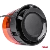 Lampa ostrzegawcza błyskowa kogut 39 LED magnes R65 R10 12V 24V W02m AMIO-02300