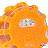 Lampa ostrzegawcza awaryjna z funkcją latarki 3xAAA IP65 12SMD + 3SMD AMIO-02499