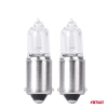 Żarówki halogenowe H10W 12V 10W BAX9S 2szt. blister AMIO-03356