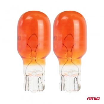 Żarówki halogenowe T15 WY16W W2.1x9.5d 12V 2 szt. AMIO-02550