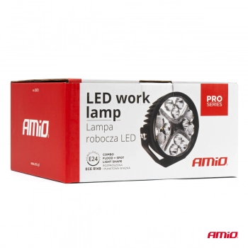 Światło drogowe LED lampa robocza seria PRO ECE R149 AMIO-03870