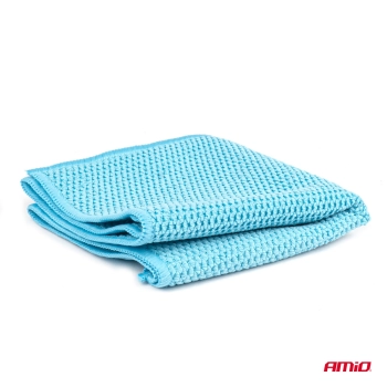 Mikrofibra ściereczka uniwersalna na sucho i mokro 30x40 cm 350g 2 szt. AMIO-03737