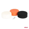 Zestaw gąbek do polerowania gąbki polerskie 3x125mm + adapter M14 AMIO-02648