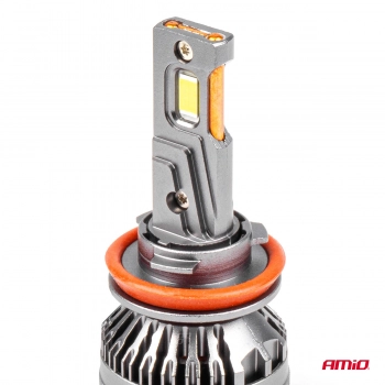 Żarówki samochodowe LED seria HP Full Canbus H8 H9 H11 H16 6500K AMIO-03677