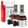 Żarówki samochodowe LED seria H-mini H8 H9 H11 H16 6500K Canbus AMiO-03333