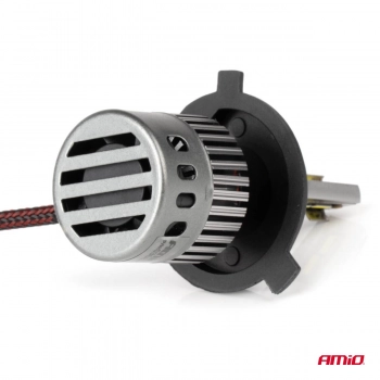 Żarówki samochodowe LED seria K3 H4/H19 12V 6000K Canbus AMIO-03682