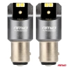 Żarówki LED CANBUS seria PRO BAY15D P21/5W 4x3030 SMD białe 12V 24V AMIO-03585