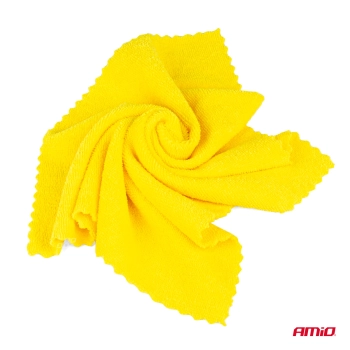 Chusteczki ściereczki z mikrofibry pudełko zestaw 30 szt. 30x30 cm 200g AMIO-03973