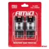 Żarówki LED FULL CANBUS PRO W21/5W 2x1860 SMD czerwone 12V 24V AMIO-03602