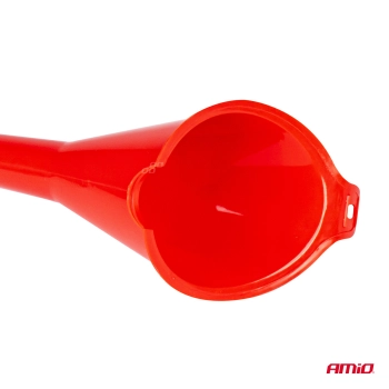 Lejek uniwersalny wąski skośny mały do paliwa cieczy wody 29 cm AMIO-03148