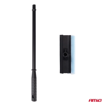 Myjka do szyb okien luster plastikowa + ściągaczka do wody 54 cm AMIO-03852