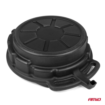 Miska z lejkiem do zlewania oleju spuszczania płynów cieczy 10 l 50 cm AMIO-04052