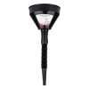 Lejek elastyczny czarny uniwersalny z sitkiem do paliwa cieczy wody 16 cm AMIO-04038