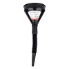 Lejek elastyczny czarny uniwersalny z sitkiem do paliwa cieczy wody 13,5 cm AMIO-04036