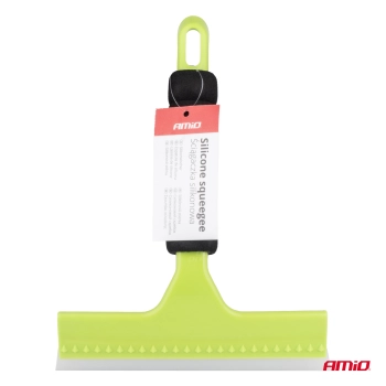 Ściągaczka silikonowa do wody szyb okien z uchwytem rączką 25 cm AMIO-03849