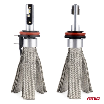 Żarówki samochodowe LED seria FLEX+ H15 6000K 12V 24V Canbus AMIO-03666