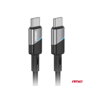 Kabel do ładowania USB-C - USB-C 60W 200cm FullLINK AMIO-03927