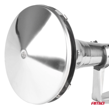 Klakson fanfara sygnał dźwiękowy chrom 620 mm 12V 24V LowTone AMIO-04078