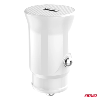 Ładowarka samochodowa USB-C 20W AMIO-03876