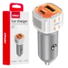 Ładowarka samochodowa USB-A+ USB-C 38W AMIO-03883