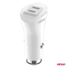 Ładowarka samochodowa 2x USB-C 40W AMIO-03884