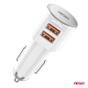 Ładowarka samochodowa 2x USB-A 3.4A AMIO-03888