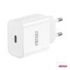 Ładowarka sieciowa 230V 20W USB-C AMIO-03891