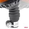Lampa ostrzegawcza błyskowa kogut LED W28P 12V 24V AMIO-04104