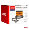 Lampa ostrzegawcza błyskowa kogut LED W29M 12V 24V AMIO-04110