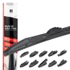 Pióro wycieraczki AMiO Hybrid multiconnect 22" 550mm 55cm 11 adapterów AMIO-02209