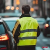Kamizelka ostrzegawcza odblaskowa żółta XXL z certyfikatem AMIO-01734