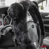 Pokrowiec nakładka na kierownicę samochodową SWC-57-M 37-39cm AMIO-04167