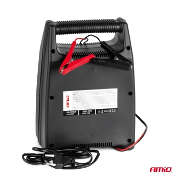 Prostownik ładowarka do akumulatora 12A 12V SBC-12A AMIO-02089