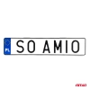 Uchwyt mocowanie tablicy rejestracyjnej AMIO-04339