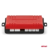 Zestaw czujników parkowania cofania Buzzer 4 sensory czarne TRUCK BUS 19 mm AMIO-02278