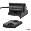 Zestaw czujników parkowania cofania LED COB 4 sensory czarne 19 mm TRUCK BUS AMIO-02286