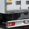Zestaw czujników parkowania cofania LED COB 4 sensory czarne 19 mm TRUCK BUS AMIO-02286