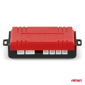Czujniki parkowania cofania czarnw wewnętrzne LED 3D AMIO-03190