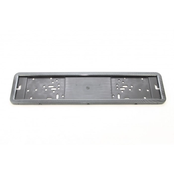 Ramka tablicy rejestracyjnej stal nierdzewna carbon LPF 002 AMIO-01120