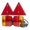 Zestaw świateł lamp do przyczepki na magens AMIO-02095