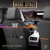 Komplet pokrowców na fotele samochodowe OTOM INSPIRE 3501 BLACK ECO-LEATHER 3-ZIP