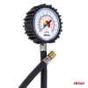 Ciśnieniomierz analogowy manometr z wężem 30cm 12 bar AMIO-04468