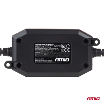 Prostownik cyfrowy AGM GEL STD LFP MAX 1,5A 6V 12V AMIO-04526