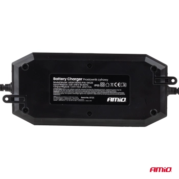 Prostownik cyfrowy AGM GEL STD LFP MAX 10A 12V 24V PRO AMIO-04528