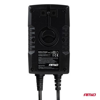 Prostownik cyfrowy AGM GEL STD LFP MAX 4A 6V 12V PRO HOOK AMIO-04531