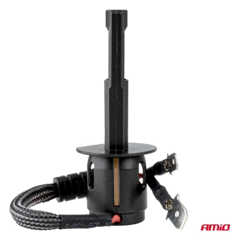 Żarówki samochodowe LED seria F25 PRO BLACK FULL CANBUS H1 68W 12V 24V AMIO-04717