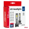 Żarówki samochodowe LED seria F25 PRO BLACK FULL CANBUS H1 68W 12V 24V AMIO-04717